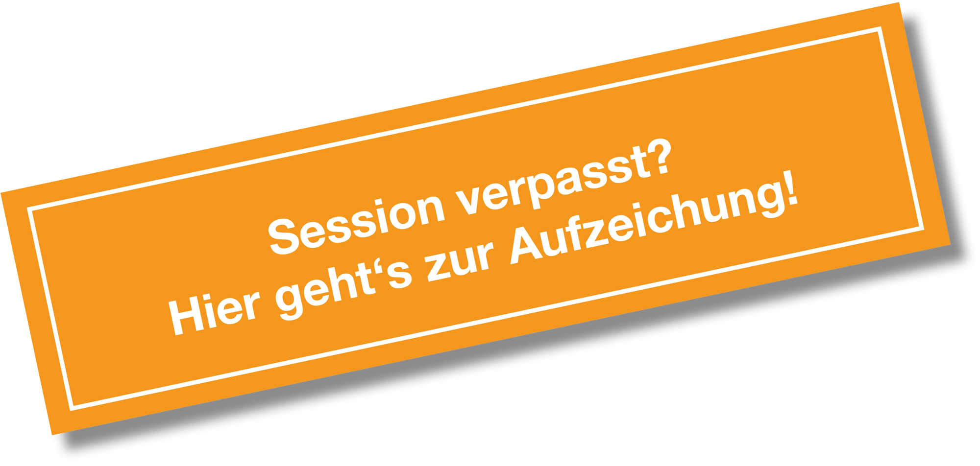 session verpasst