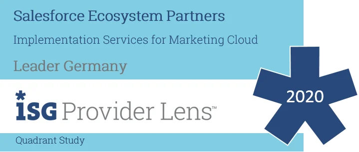 ISG Provider Lens 2020: Leader Germany, Implementation Services for Marketing Cloud
